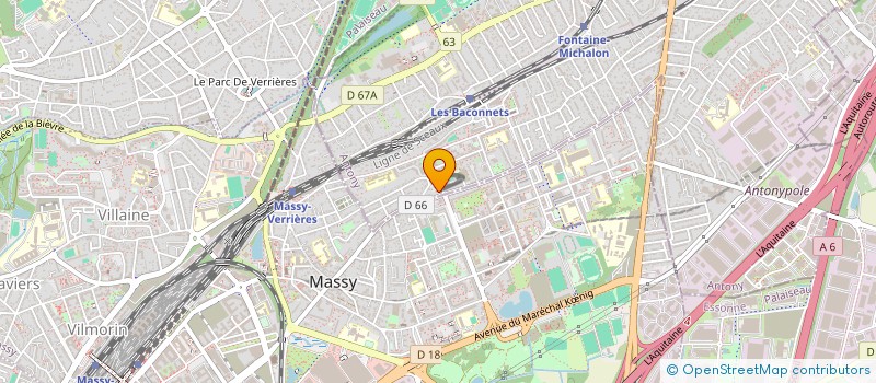 localisation de l'entreprise JD CONSUL à ANTONY