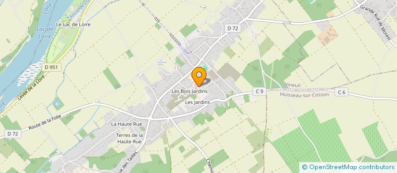 localisation de l'entreprise JD CONSULTING  VINEUIL