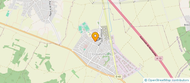 localisation de l'entreprise JD CONSULTING  ECQUEVILLY