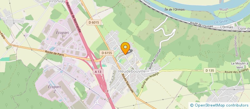 localisation de l'entreprise JD CROSS  HEUDEBOUVILLE