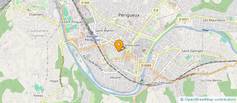 localisation de l'entreprise JD DEMANGEMENT à PERIGUEUX