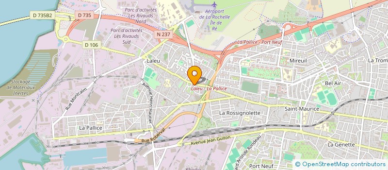 localisation de l'entreprise JD DESIGN  LA ROCHELLE