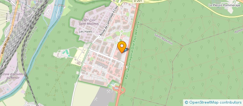 localisation de l'entreprise JD DISTRIBUTION  SAINT-MAXIMIN