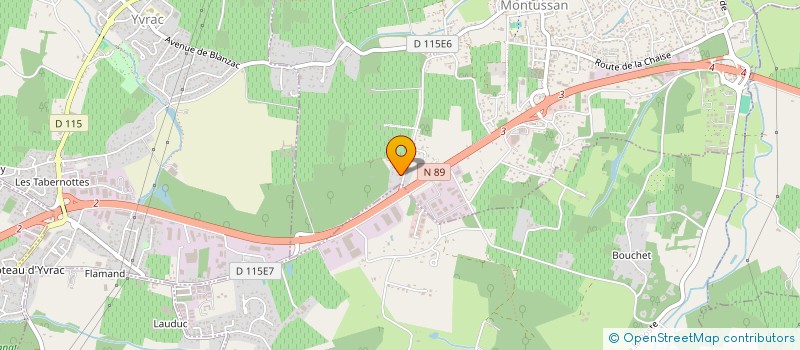 localisation de l'entreprise JD ELEC MULTISERVICES  MONTUSSAN