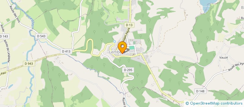 localisation de l'entreprise JD ELECTROMENAGER  LEMBEYE