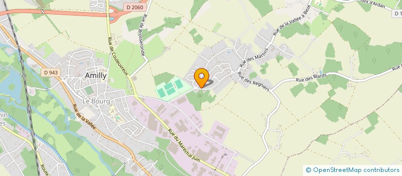 localisation de l'entreprise JD ENTRETIEN  AMILLY
