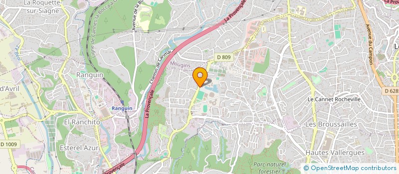 localisation de l'entreprise JD ESTATE  VALLAURIS