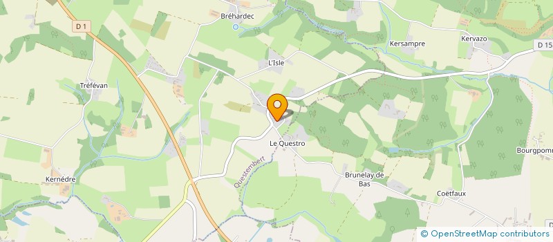 localisation de l'entreprise JD FACADE  QUESTEMBERT