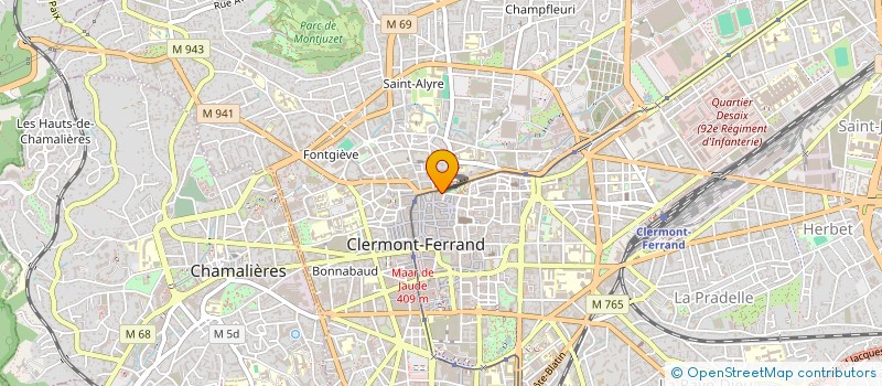 localisation de l'entreprise JD FOOD  CLERMONT-FERRAND