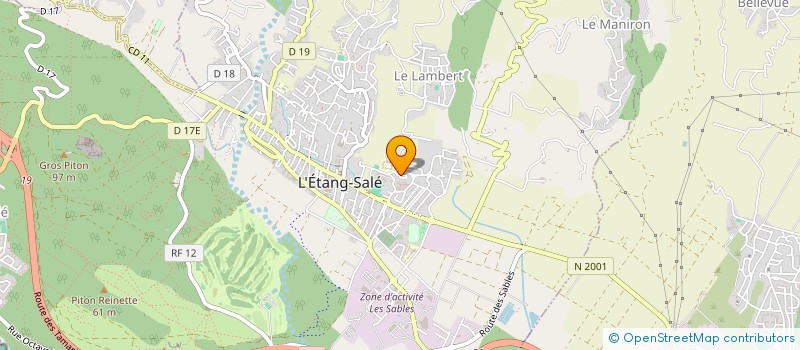 localisation de l'entreprise JD FORMATIONS  L'ETANG-SALE