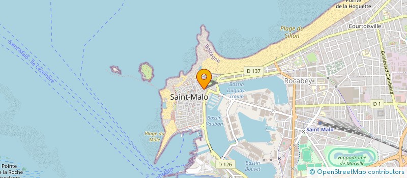 localisation de l'entreprise JD FORSYTHE  SAINT-MALO