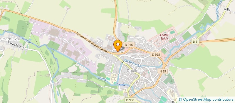 localisation de l'entreprise JD GENERATIONS  DOULLENS