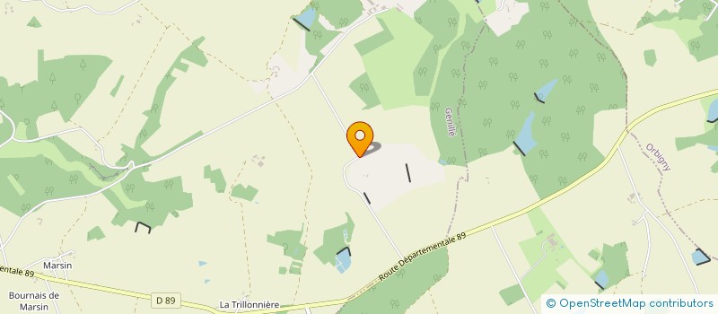 localisation de l'entreprise JD HOLDING  GENILLE