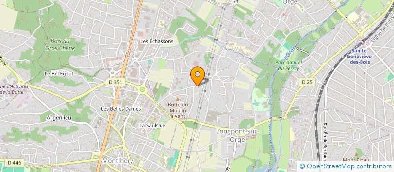 localisation de l'entreprise JD HOLDING à LONGPONT-SUR-ORGE