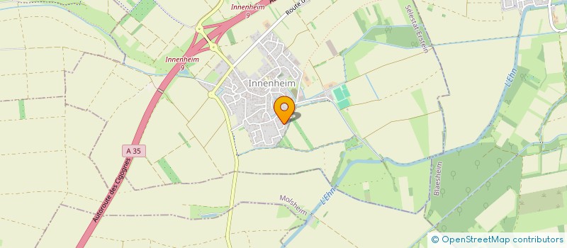 localisation de l'entreprise JD IMMO  INNENHEIM