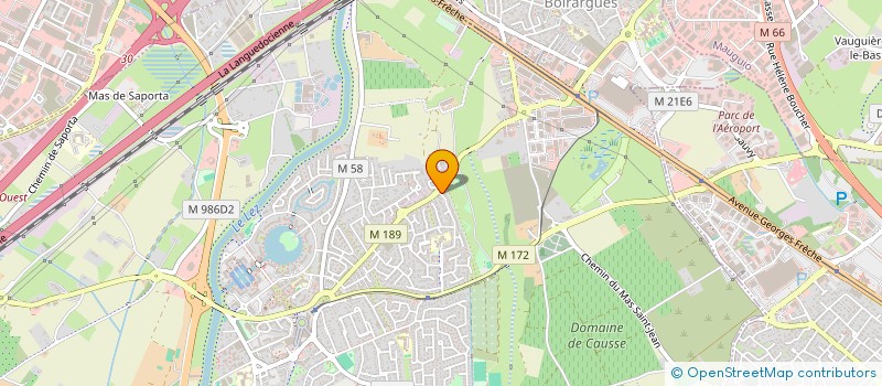 localisation de l'entreprise JD IMMO à LATTES