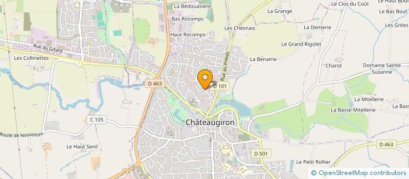 localisation de l'entreprise JD IMMO  CHATEAUGIRON