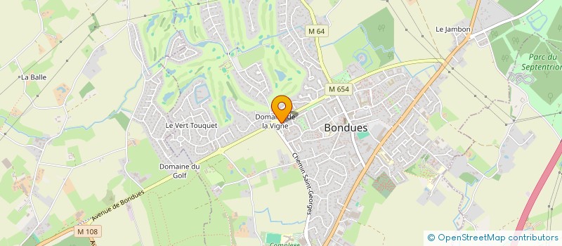 localisation de l'entreprise JD IMMOBILIER  BONDUES