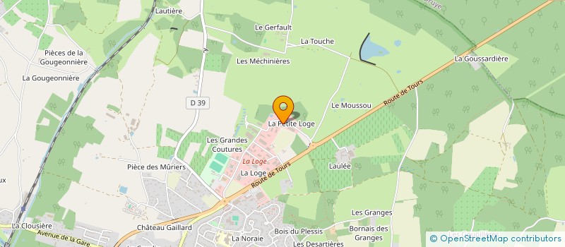 localisation de l'entreprise JD IMMOBILIER  AZAY-LE-RIDEAU