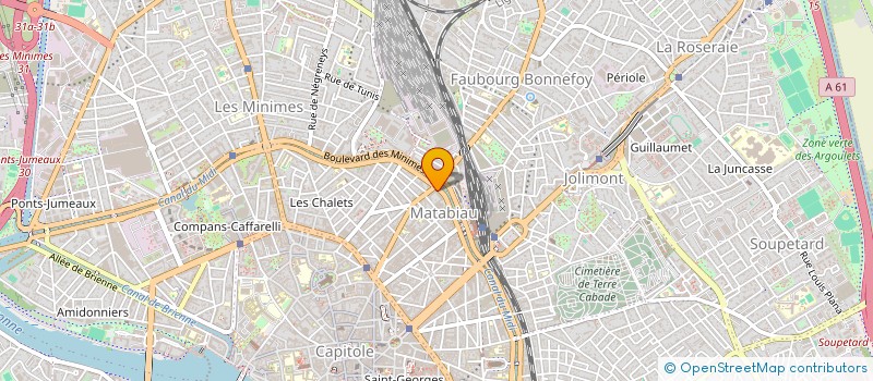 localisation de l'entreprise JD INVEST  TOULOUSE