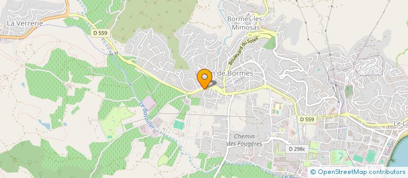 localisation de l'entreprise JD INVEST à BORMES-LES-MIMOSAS