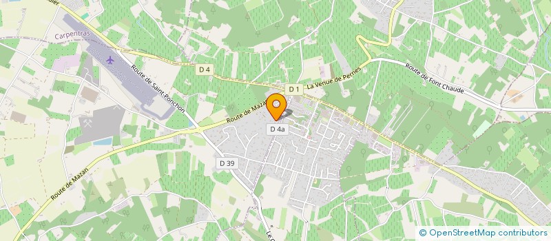 localisation de l'entreprise JD INVESTIMMO à PERNES-LES-FONTAINES