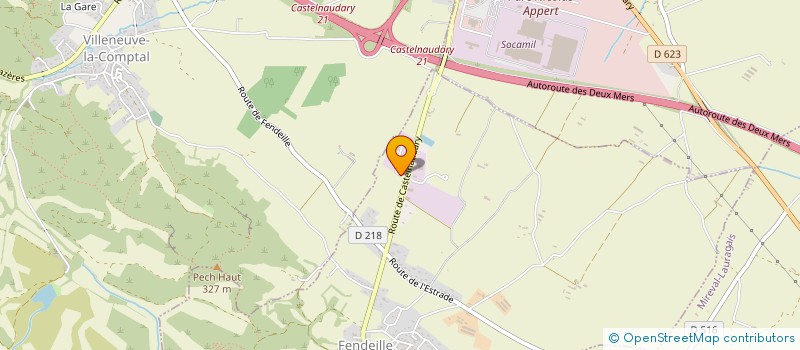 localisation de l'entreprise JD MECANIQUE AUTOMOBILE  FENDEILLE