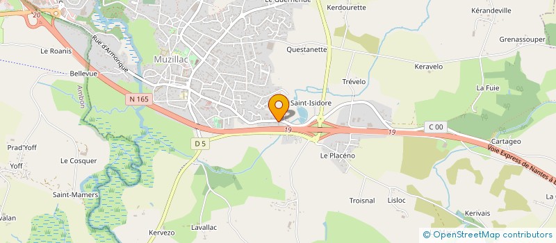 localisation de l'entreprise JD METAL CONCEPT à MUZILLAC