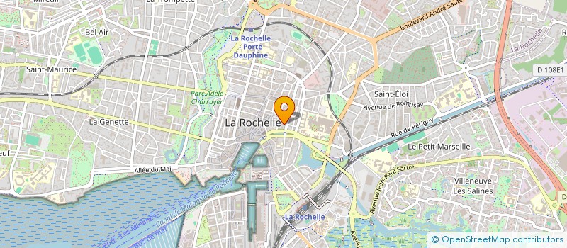 localisation de l'entreprise JD PATRIMOINE  LA ROCHELLE