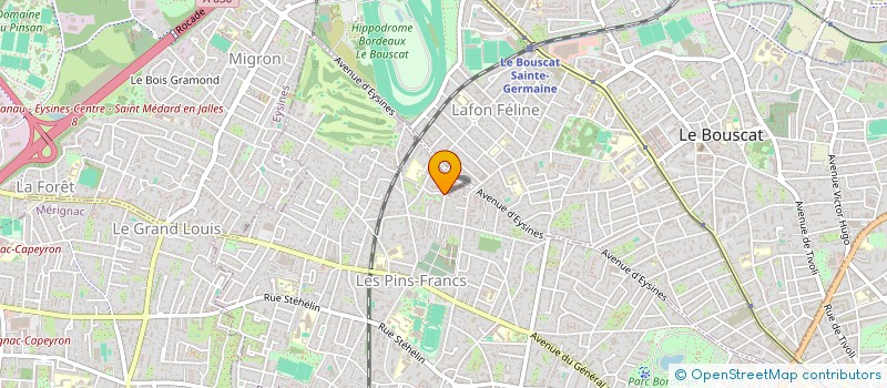 localisation de l'entreprise JD PLANS à BORDEAUX