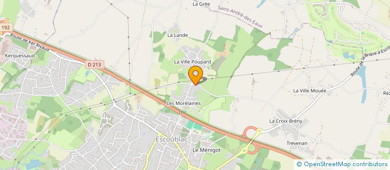 localisation de l'entreprise JD PLUS  LA BAULE-ESCOUBLAC