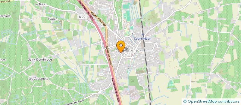 localisation de l'entreprise JD PROTHESES à COURTHEZON