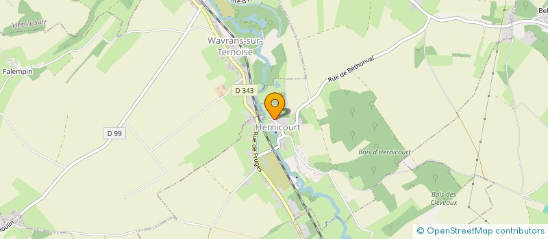 localisation de l'entreprise JD RACINGTEAM  HERNICOURT