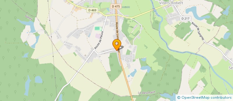 localisation de l'entreprise JD RENOV à LE DESCHAUX