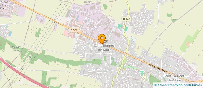 localisation de l'entreprise JD RENOV  SAINT-BONNET-DE-MURE