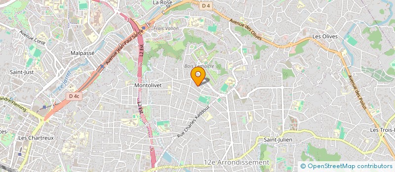 localisation de l'entreprise JD SERVICES à MARSEILLE