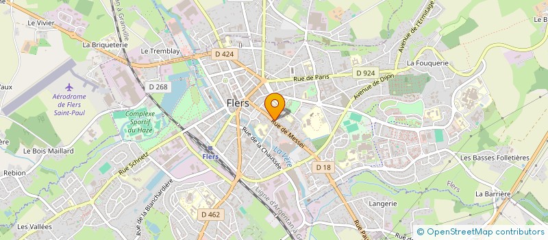 localisation de l'entreprise JD SERVICES à FLERS