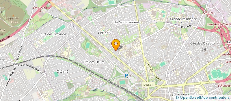 localisation de l'entreprise JD SERVICES à LENS