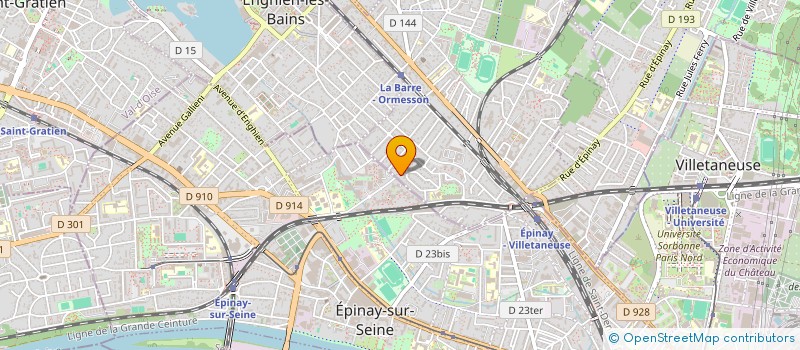 localisation de l'entreprise JD SHAKER  DEUIL-LA-BARRE