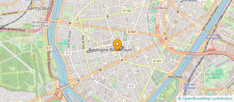 localisation de l'entreprise JD-SIR à BOULOGNE-BILLANCOURT