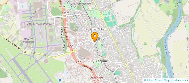 localisation de l'entreprise JD SYSTEM à BLAGNAC
