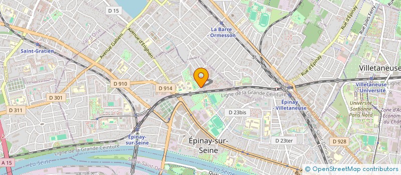 localisation de l'entreprise JD TAXI à EPINAY-SUR-SEINE