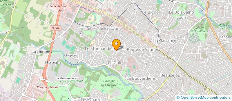 localisation de l'entreprise JD TAXIS à SAINT-HERBLAIN