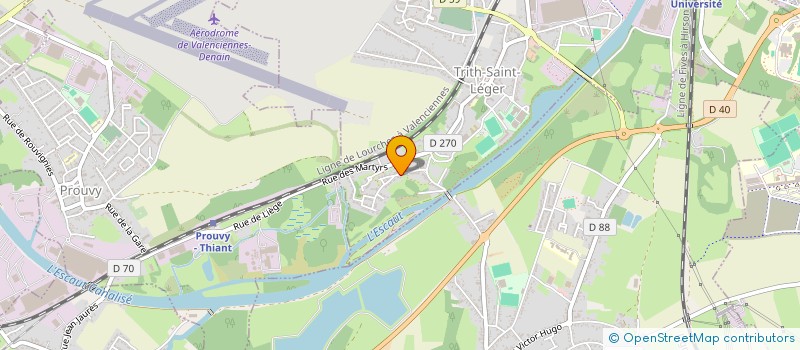 localisation de l'entreprise JD TECH FITNESS  TRITH-SAINT-LEGER