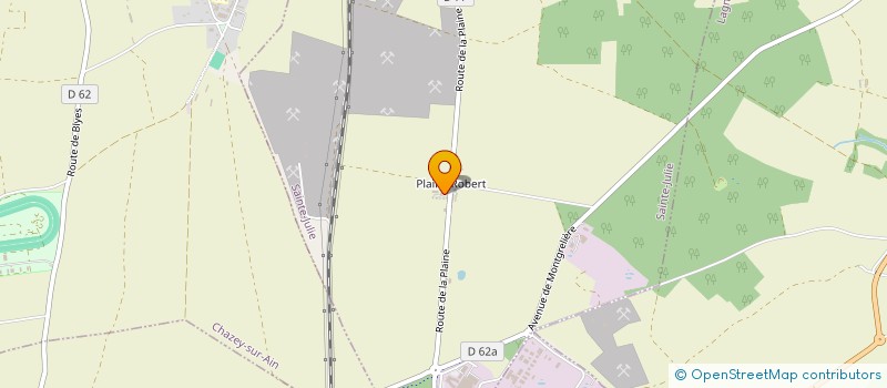 localisation de l'entreprise JD TRAVAUX SERVICES  SAINTE-JULIE