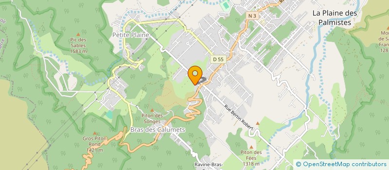 localisation de l'entreprise JD TRUCKS  LA PLAINE DES PALMISTES