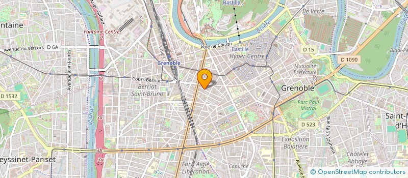 localisation de l'entreprise JD - VENTURES  GRENOBLE