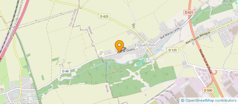 localisation de l'entreprise JD VOLETS à ESQUERCHIN