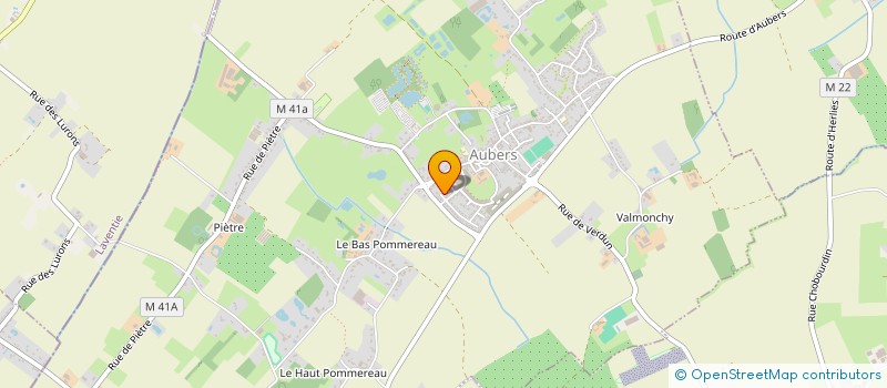 localisation de l'entreprise JD WINDOW à AUBERS