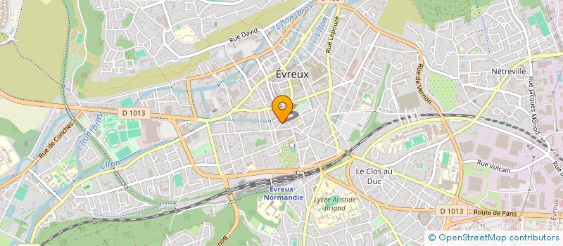 localisation de l'entreprise JD2E  EVREUX